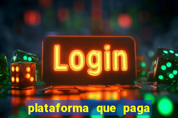 plataforma que paga no cadastro fortune tiger